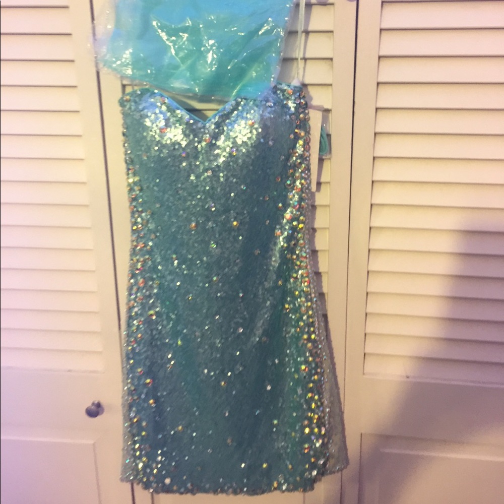 Turquoise Dress